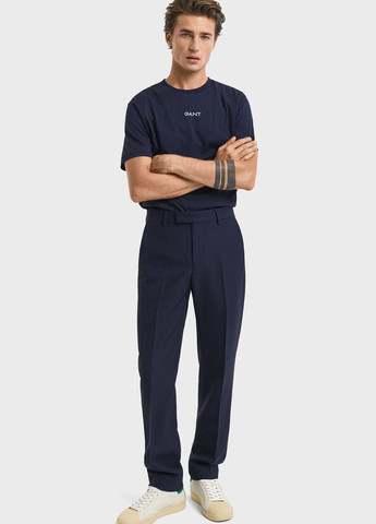 Синяя футболка Gant