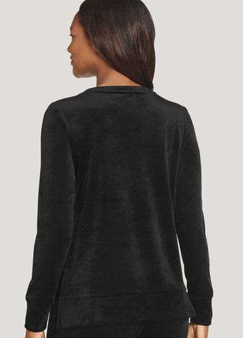 Чорний світшот Jockey однотонний без декору (294915717)