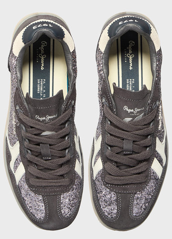 Кроссовки Pepe Jeans серые демисезоны (366292618)