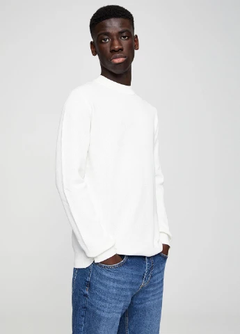 Білий демісезонний джемпер джемпер Pull & Bear