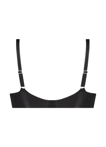 Чёрный бесшовный бюстгальтер Hunkemoller без косточек полиамид