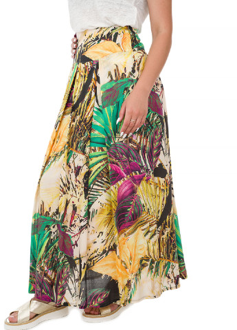 Разноцветная кэжуал с рисунком юбка Gardeur а-силуэта (трапеция)