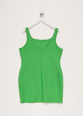 Зеленое кэжуал платье футляр Boohoo однотонное