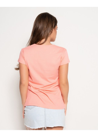 Розовая демисезон футболка wn9-39 m белый ISSA PLUS