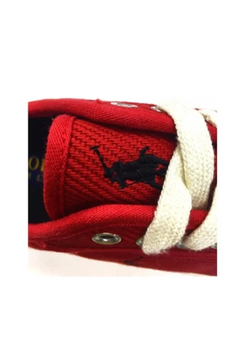 Красные кеды Ralph Lauren