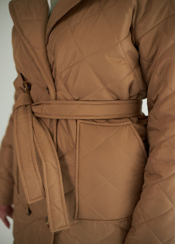 Темно-бежевая демисезонная куртка MaCo exclusive