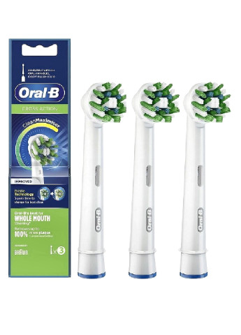 Насадка для электрической зубной щетки 2 шт. Braun oral-b cross action (254196426)