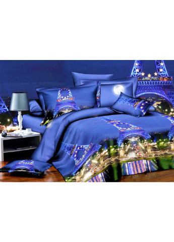 Комплект постельного белья от украинского производителя Polycotton Полуторный 90963 Moda (254861764)