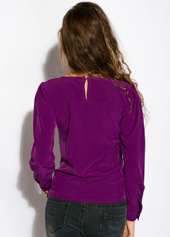 Фіолетова демісезонна блуза Time of Style