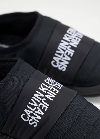Черные тапочки Calvin Klein