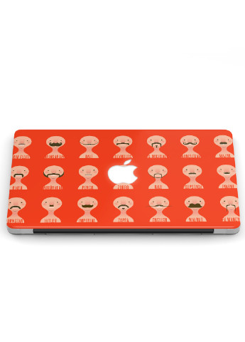 Чехол пластиковый для Apple MacBook Pro 15 A1707 / A1990 Усики (Mustache) (9649-2104) MobiPrint (218528616)