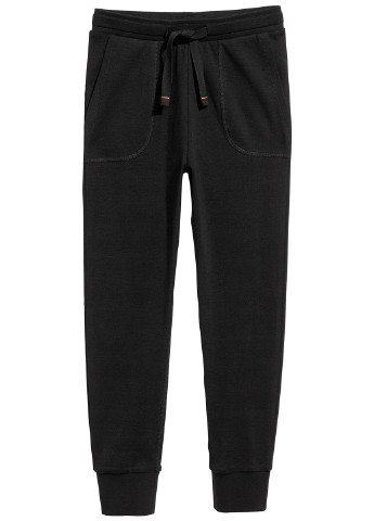 Черная всесезон пижама (реглан, брюки) H&M