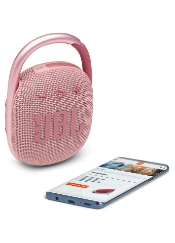 Портативна акустика Clip 4 Pink (JBLCLIP4PINK) Рожевий JBL (244631924)