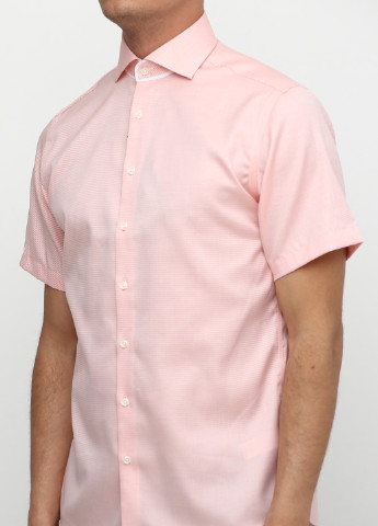 Розовая кэжуал рубашка в клетку Jacks с коротким рукавом