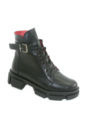 Осенние ботинки Mila со шнуровкой, на тракторной подошве