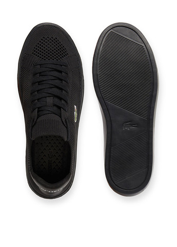 Чорні кеди Lacoste