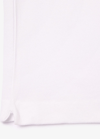 Белая футболка-поло для мужчин Lacoste с логотипом