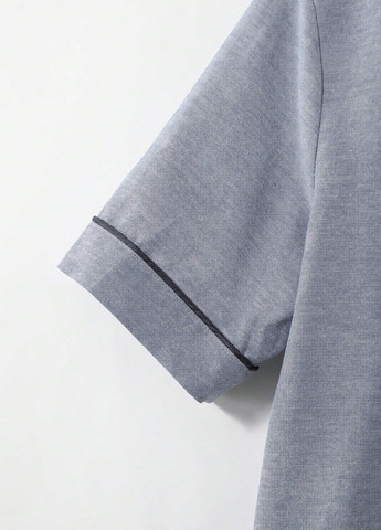 Сіра всесезон піжама (сорочка, шорти) сорочка + шорти SHEIN