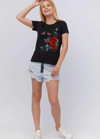 Футболка Basic / дихаючий принт / YAPPI - (252385760)