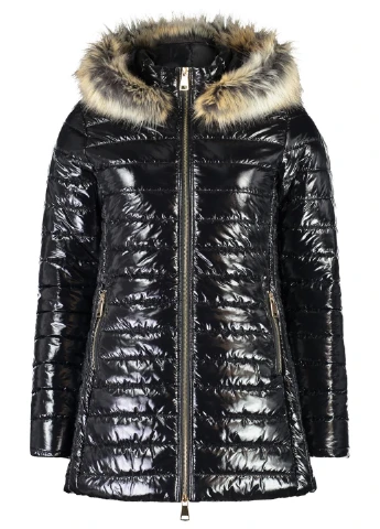 Чорна зимня куртка Boohoo