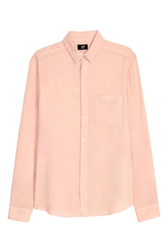 Розовая рубашка H&M
