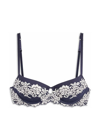 Темно-синій балконет бюстгальтер C&A з кісточками поліамід