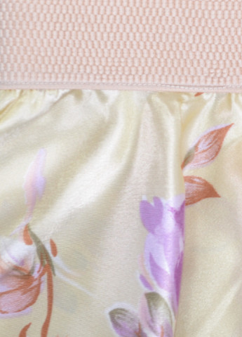 Бежевая кэжуал цветочной расцветки юбка Timbo клешированная