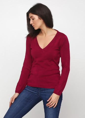 Сливовый демисезонный пуловер пуловер New York & Company