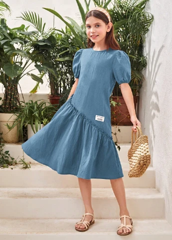 Бірюзова сукня SHEIN (331535990)