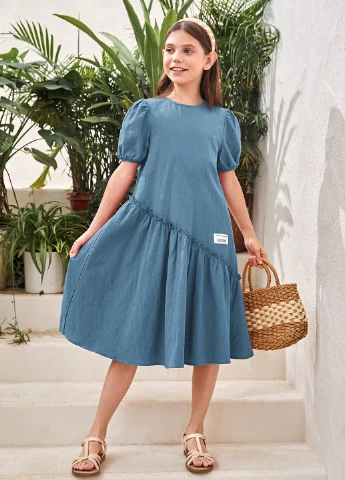 Бірюзова сукня SHEIN (331535990)