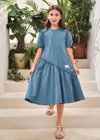 Бірюзова сукня SHEIN (331535990)