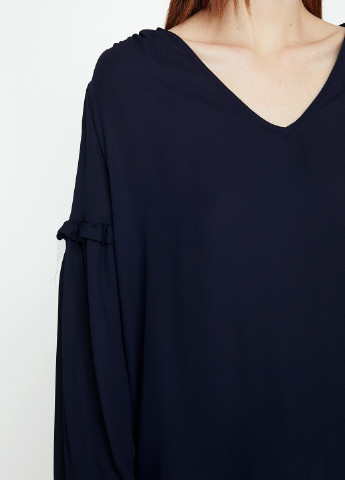 Темно-синяя демисезонная блуза KOTON