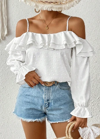 Біла блуза SHEIN