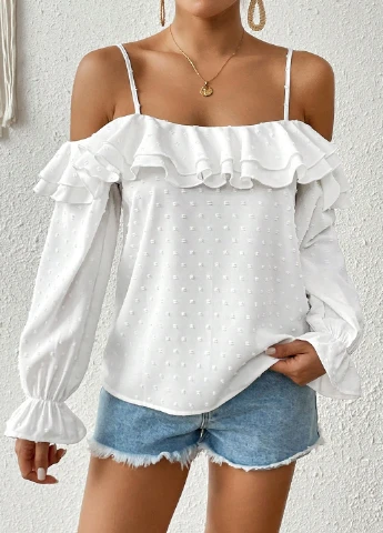 Біла блуза SHEIN