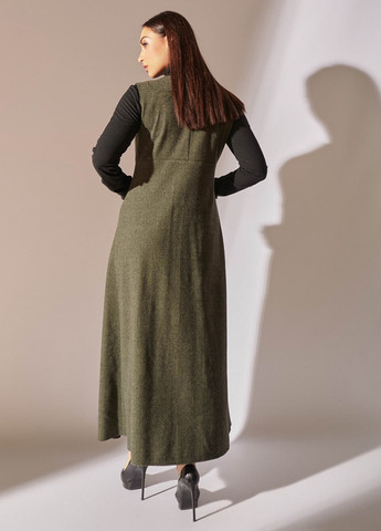 Красивый женский сарафан LibeAmore однотонный