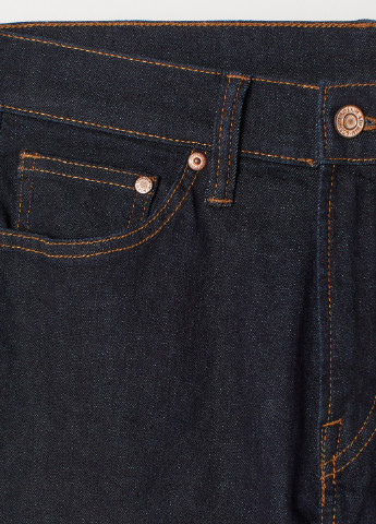Индиго демисезонные зауженные джинсы H&M