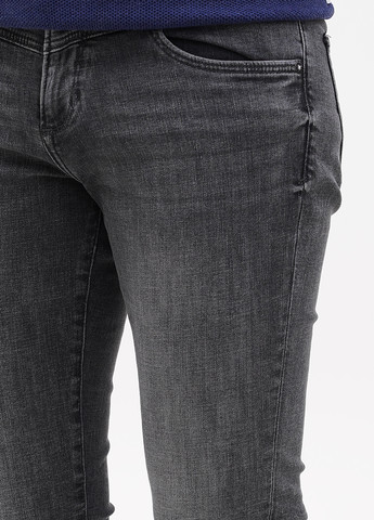 Серые демисезонные слим джинсы S.Oliver