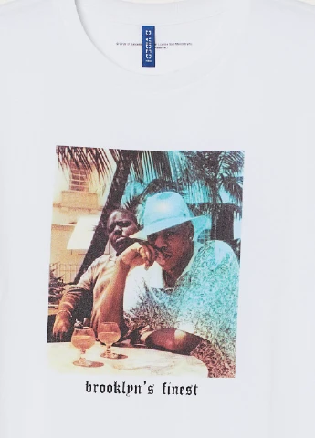 Белая футболка H&M
