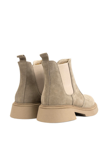 Осенние ботинки челси vm villomi без декора из натуральной замши