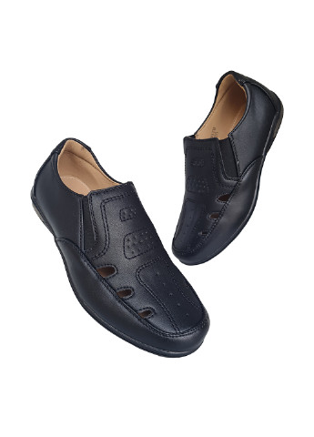 Черные туфли без шнурков Tom M