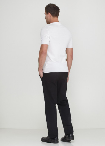 Черные кэжуал демисезонные со средней талией брюки Emporio Armani