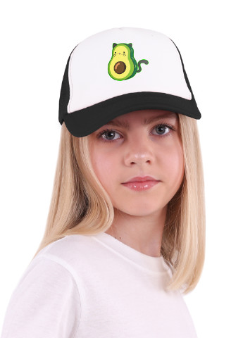 Кепка Тракер детская Авокадо Котик (Avocado Cat) (33404-1372) MobiPrint (220824415)
