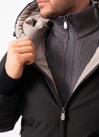 Чорна зимня куртка Trend Collection