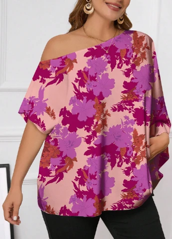 Комбінована блуза SHEIN