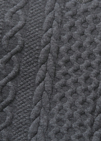 Серо-синий демисезонный комплект (свитер, брюки) SHEIN