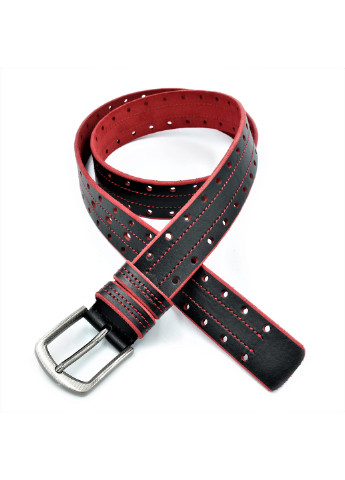 Чоловічий шкіряний ремінь 110-125х4 см Weatro (252412342)