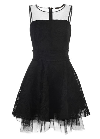 Черное коктейльное платье LOVE REPUBLIC