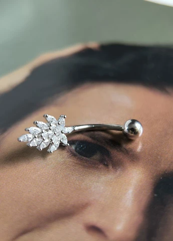 Сережка для пірсингу Silver Flame (350941550)