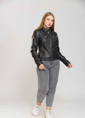 Черная демисезонная куртка черный Sacha Pacha