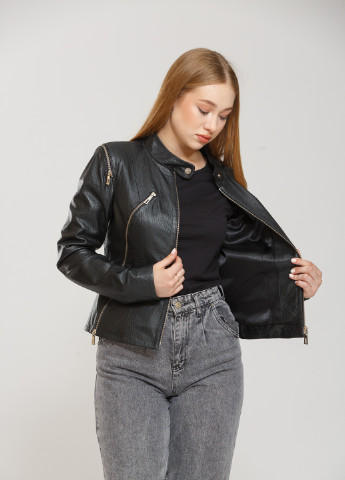 Черная демисезонная куртка черный Sacha Pacha